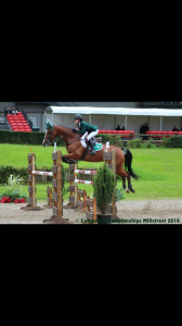 Robyn Fagan on Holly Castleforbes . COH European Championships 2016