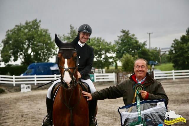 John Floody wins the Mullingar leg of the Mervue Equine Leinster Summer Tour 2021