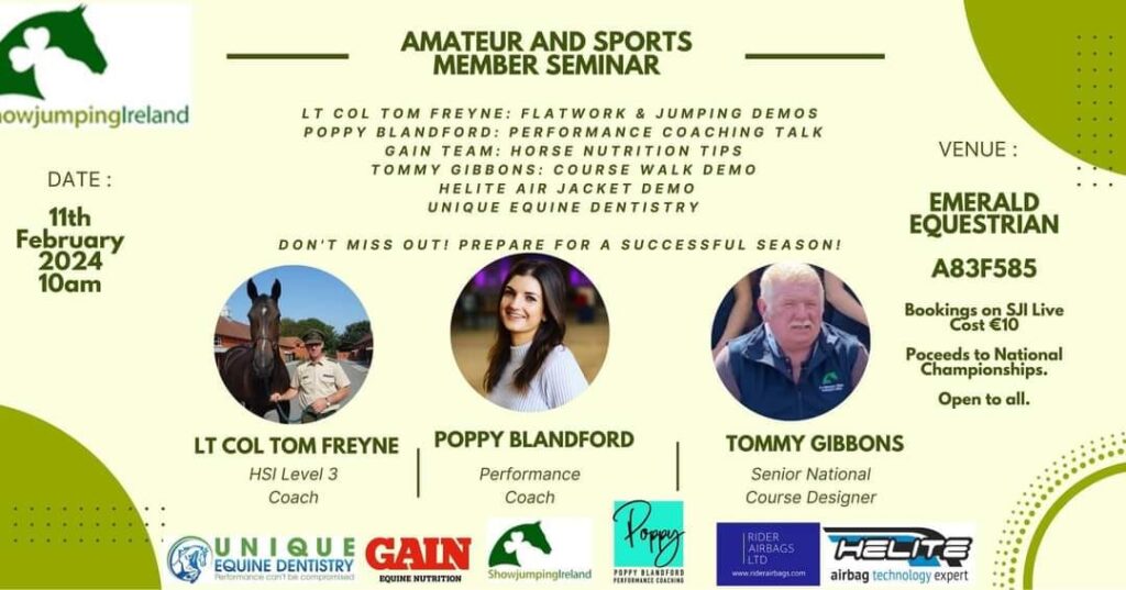 Amateur & Sports Member Seminar in Emerald Equestrian