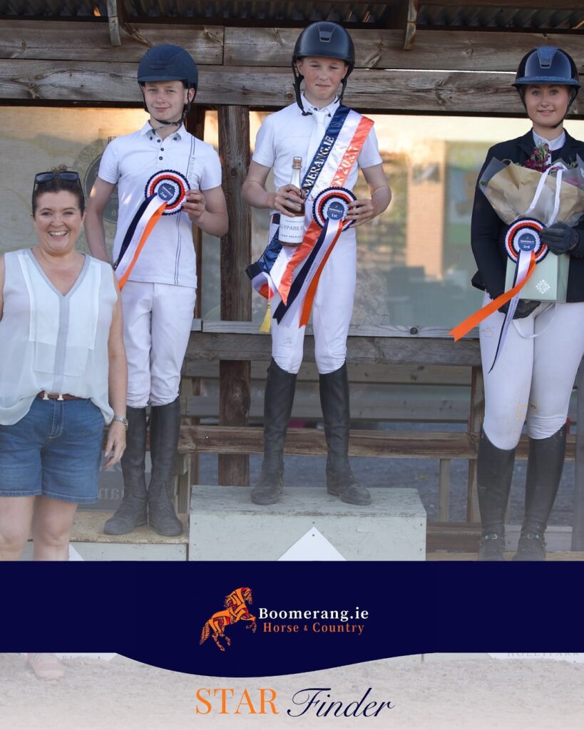 Leinster rider features n Boomerang Starfinder